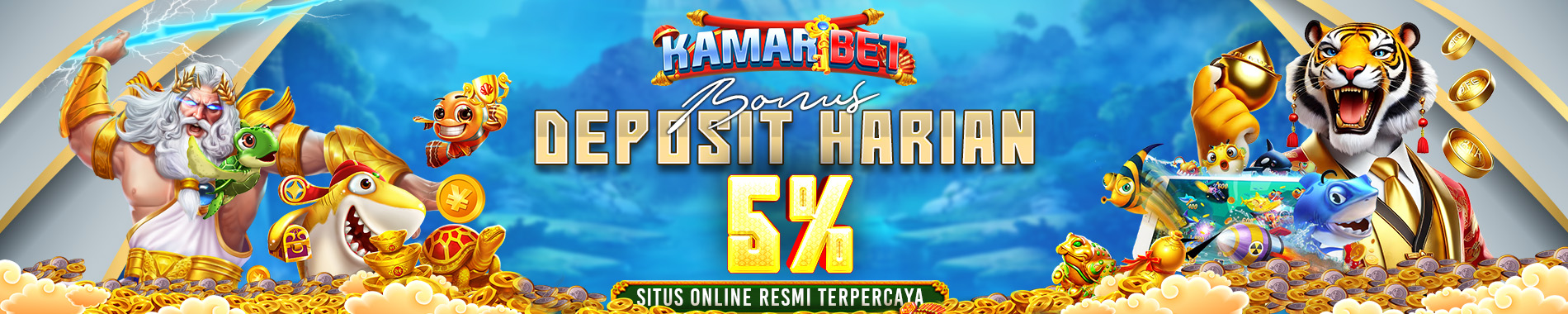 KamarBET  -  Bonus Deposit Harian 5%