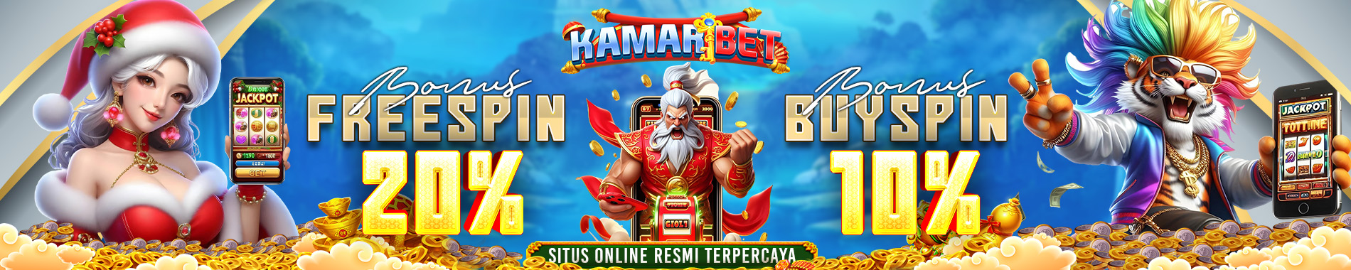 KAMARBET - Bonus Freepin Dan Buyspin